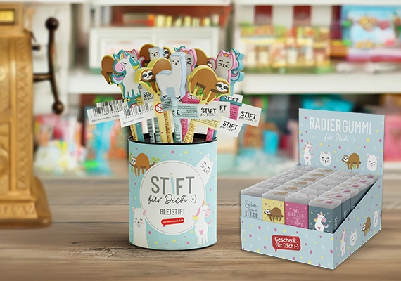 Displays für den Kassenbereich Geschenk für Dich